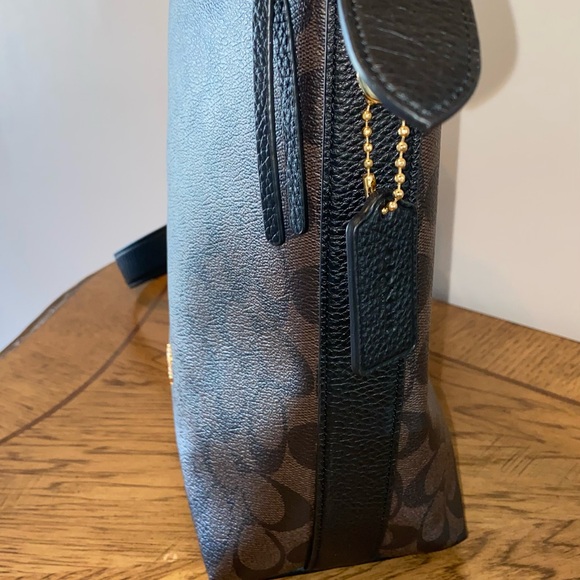 Coach Signature Tote and Wallet Set - Black and Brown - Picture 5 of 9